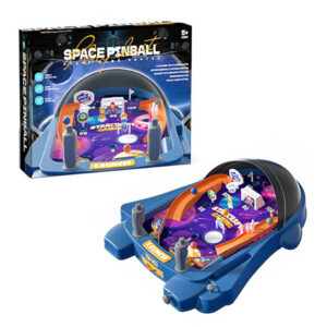 Jeu Space Pinball Galactic – Flipper Enfant Interactif | Jeu d’Adresse & Lumières | 46 cm