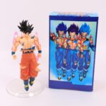 Figurine Goku Ultra Instinct Maîtrisé – Dommages de Combat, Aura Énergétique Rose - 23 cm – Image 6