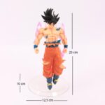 Figurine Goku Ultra Instinct Maîtrisé – Dommages de Combat, Aura Énergétique Rose - 23 cm – Image 5