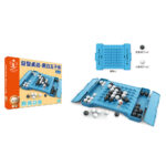 Jeu de Stratégie Five Chess – Plateau Pliable avec 36 Billes (3+ ans) – Développe Logique & Concentration – Image 3