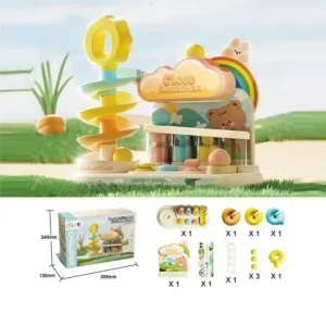 Jeu Éducatif Cloud Rainbow Park – Parc à Billes Montessori pour Enfants | Motricité & Coordination