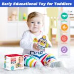 Jouet Sensoriel Bébé 6-en-1 – Busy Cube d’Éveil | Jouet Éducatif Multiactivités Sans BPA – Image 2