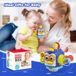 Jouet Sensoriel Bébé 6-en-1 – Busy Cube d’Éveil | Jouet Éducatif Multiactivités Sans BPA – Image 3