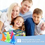 Jeu de Lancer Éducatif pour Enfants – Cones Colorés, Anneaux, Balles & Sacs de Lancer – Développement & Fun en Famille – Image 3