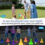 Jeu de Lancer Éducatif pour Enfants – Cones Colorés, Anneaux, Balles & Sacs de Lancer – Développement & Fun en Famille – Image 2