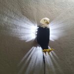 Lampe Murale Aigle 3D Magnétique – Effet Ailes Lumineuses 💡✨ – Image 4