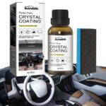 Crystal Coating 30ml – Rénovateur Plastique Auto Professionnel + Éponge | Brillance & Protection Longue Durée