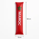 Bâtons de Supporter Maroc – Gonflables, Ambiance Coupe d'Afrique, Fierté Nationale - 60x10 cm – Image 4