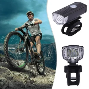 Lampe avant LED rechargeable pour vélo – puissante & étanche