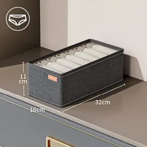 Boîte de rangement compartimentée – 32 x 16 x 11 cm