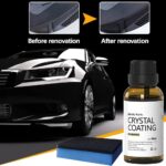 Crystal Coating 30ml – Rénovateur Plastique Auto Professionnel + Éponge | Brillance & Protection Longue Durée – Image 4