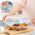 Boîtes de Conservation Rondes en Verre – Hermétiques, Empilables & Ventilation Intelligente – Image 3