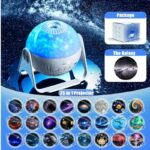 Projecteur Galactique 13-en-1 – Ciel Étoilé à 360° pour Chambre & Salon – Image 6