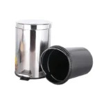 Poubelle à Pédale Zeller – Acier Inoxydable, Design Moderne & Hygiène Optimale – Image 3