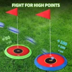 Kit de Golf Chipping & Lancer Lumineux – Intérieur/Extérieur, Cibles LED Interactives, Complet – Image 2