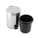 Poubelle à Pédale Zeller – Acier Inoxydable, Design Moderne & Hygiène Optimale – Image 2