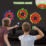 Kit de Golf Chipping & Lancer Lumineux – Intérieur/Extérieur, Cibles LED Interactives, Complet – Image 3