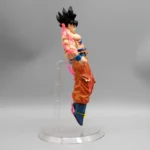 Figurine Goku Ultra Instinct Maîtrisé – Dommages de Combat, Aura Énergétique Rose - 23 cm – Image 3