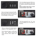 Coffre-fort Livre Secret – Serrure à Code, Cachette Discrète - 18x11.5 cm – Image 4