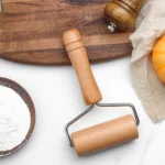 Mini Rouleau à Pâtisserie – Bois Naturel, Compact – Image 2