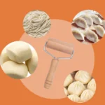 Mini Rouleau à Pâtisserie – Bois Naturel, Compact – Image 4