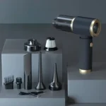 Aspirateur Souffleur Portable 2-en-1 – Sans Fil, Rechargeable, Design Élégant