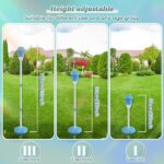 Machine à Bulles sur Pied – Hauteur Ajustable, Lumières & Musique - 51-117 cm – Image 6