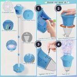 Machine à Bulles sur Pied – Hauteur Ajustable, Lumières & Musique - 51-117 cm – Image 5