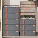 Organisateur Compartimenté en Tissu – Rangement 24 Cases pour Sous-vêtements, Chaussettes & Accessoires (32×32×11 cm) – Image 2