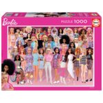 Puzzle Barbie 1000 Pièces – Collection Diversité, Icônes Mode - 68 x 48 cm