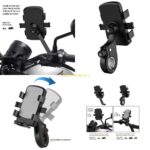 Support Téléphone Vélo Premium – Rotation 360°, Fixation Potence Sécurisée, Protection Silicone – Image 4