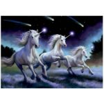 Puzzle Educa 1000 pièces – Licornes Célestes, Nuit Étoilée - 68 x 48 cm – Image 2