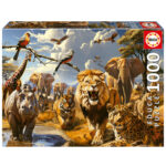 Puzzle 1000 Pièces – Safari Sauvage par Éduca
