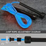 Corde à Sauter Fitness Réglable – Câble PVC Souple, Poignées Ergonomiques – Image 6