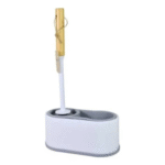 Brosse WC Moderne avec Support – Séchage Rapide & Design Élégant – Image 2