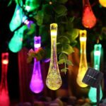 Guirlande Lumineuse Solaire Gouttes LED Multicolores – 5 mètres | 20 Lumières – Image 3