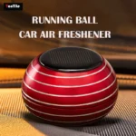 Diffuseur de Parfum Solaire Rotatif – Design Sphérique Métallique, Rotation Automatique & Aromathérapie – Image 2