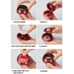 Diffuseur de Parfum Solaire Rotatif – Design Sphérique Métallique, Rotation Automatique & Aromathérapie – Image 5