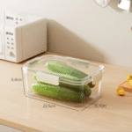 Boîtes de Rangement Alimentaire Empilables – Hermétiques, Transparentes & Optimisation Frigo – Image 3