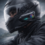 intercom moto bluetooth v10 – Étanche ipx6, connexion double téléphone 13.1cm x 10.2cm