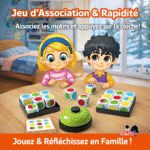 jeu d’association & rapidité – pattern pairing avec cloche 🧠🔔 | jeu Éducatif famille & enfants