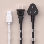 Lot de 20 Supports Clips Transparente pour Câbles –  Autocollants, Organisation & Gestion des Fils – Image 5