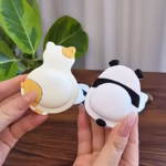 Butée de Porte Mignonne en Silicone – Protection Murale avec Adhésif — Modèle Animal (Vendu à l’Unité) – Image 4