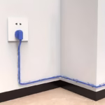 Lot de 20 Supports Clips Transparente pour Câbles –  Autocollants, Organisation & Gestion des Fils – Image 2