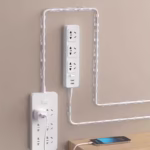 Lot de 20 Supports Clips Transparente pour Câbles –  Autocollants, Organisation & Gestion des Fils – Image 4