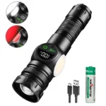 Lampe Torche LED Multifonctionnelle – Magnétique, 9 Modes, Étanche USB-C – Image 6