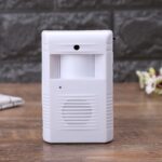 Détecteur de Mouvement Carillon d'Accueil – Alarme Sonore, Mode Bienvenue & Musique