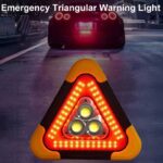 Triangle de Signalisation LED Solaire – Lampe de Travail, Power Bank d'Urgence - 270x240mm – Image 2