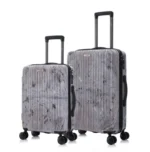 Valise de Voyage Rigide – Design Marbré, Coque Résistante, Roues Doubles 360° – Image 2