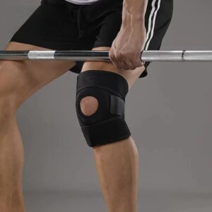 Genouillère Orthopédique Réglable – Maintien Sport et Douleurs, Tissu Respirant